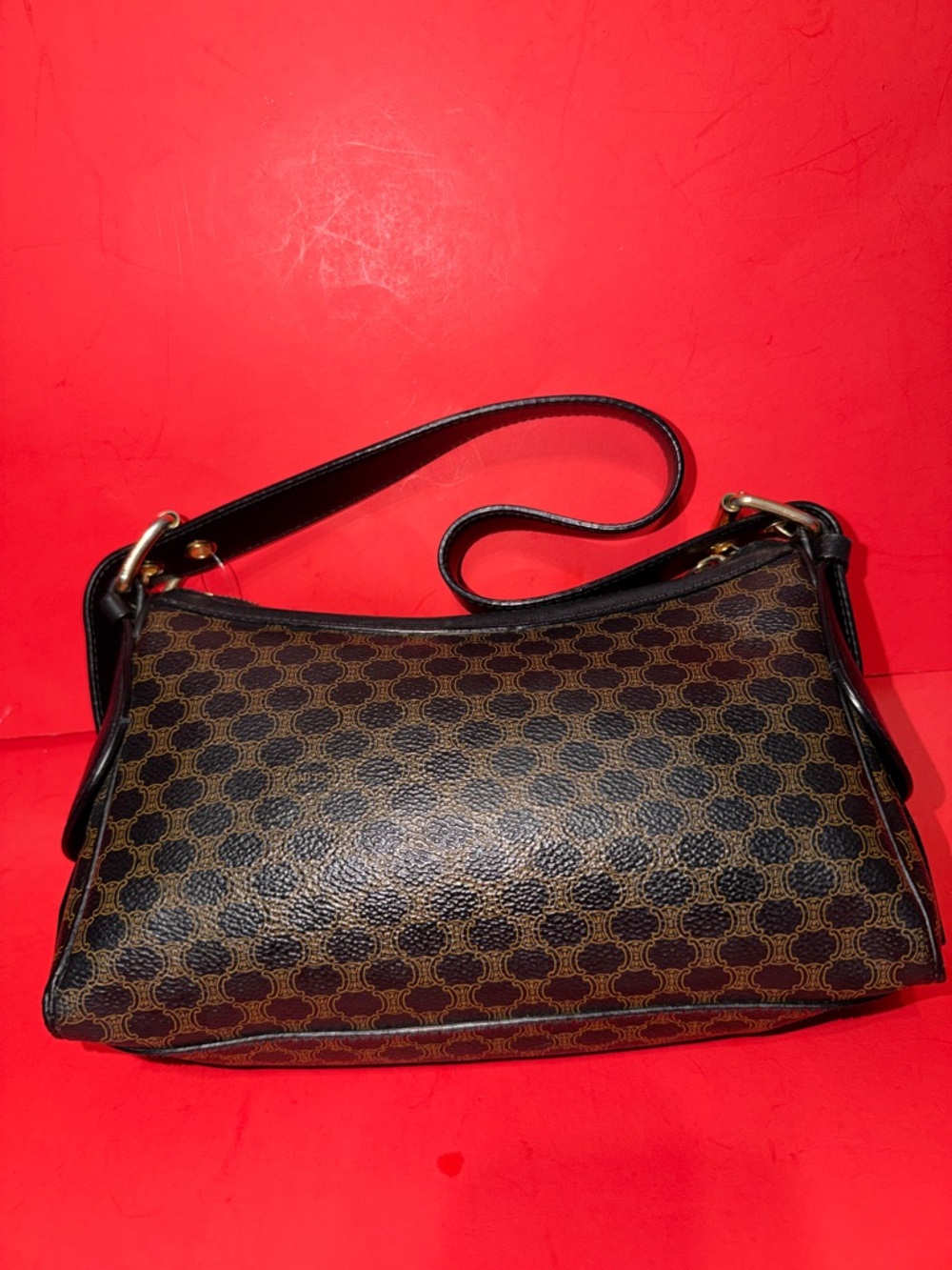 🛑SOLD🛑CELINE Macadam Pattern Shoulder Bag - Picture 4 of 12